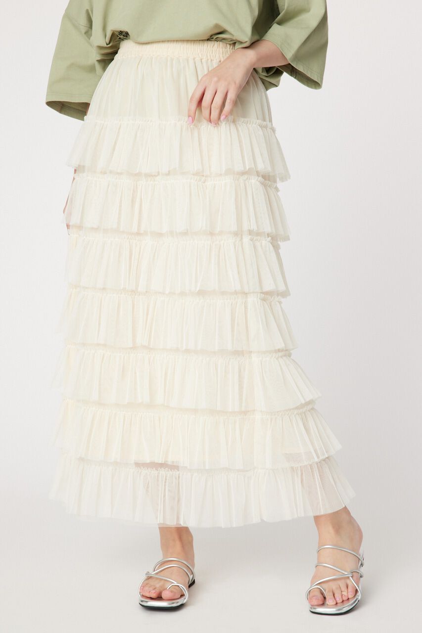 RODEO CROWNS「チュール ティアードスカート」|スカート|IVOY3