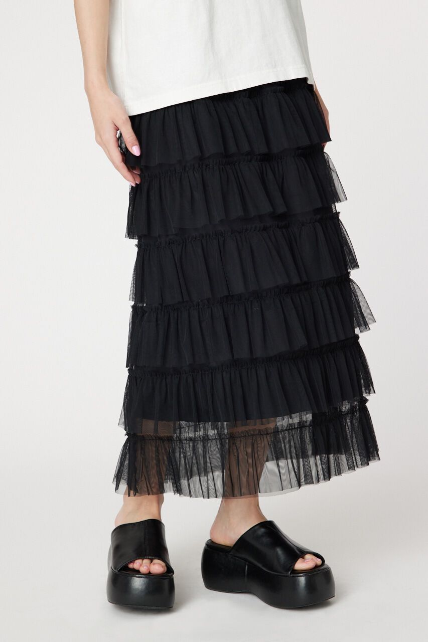 RODEO CROWNS「チュール ティアードスカート」|スカート|