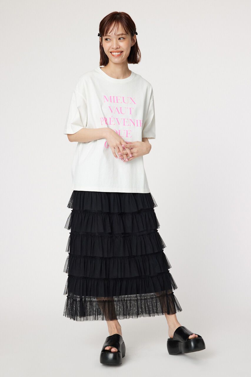 RODEO CROWNS「チュール ティアードスカート」|スカート|