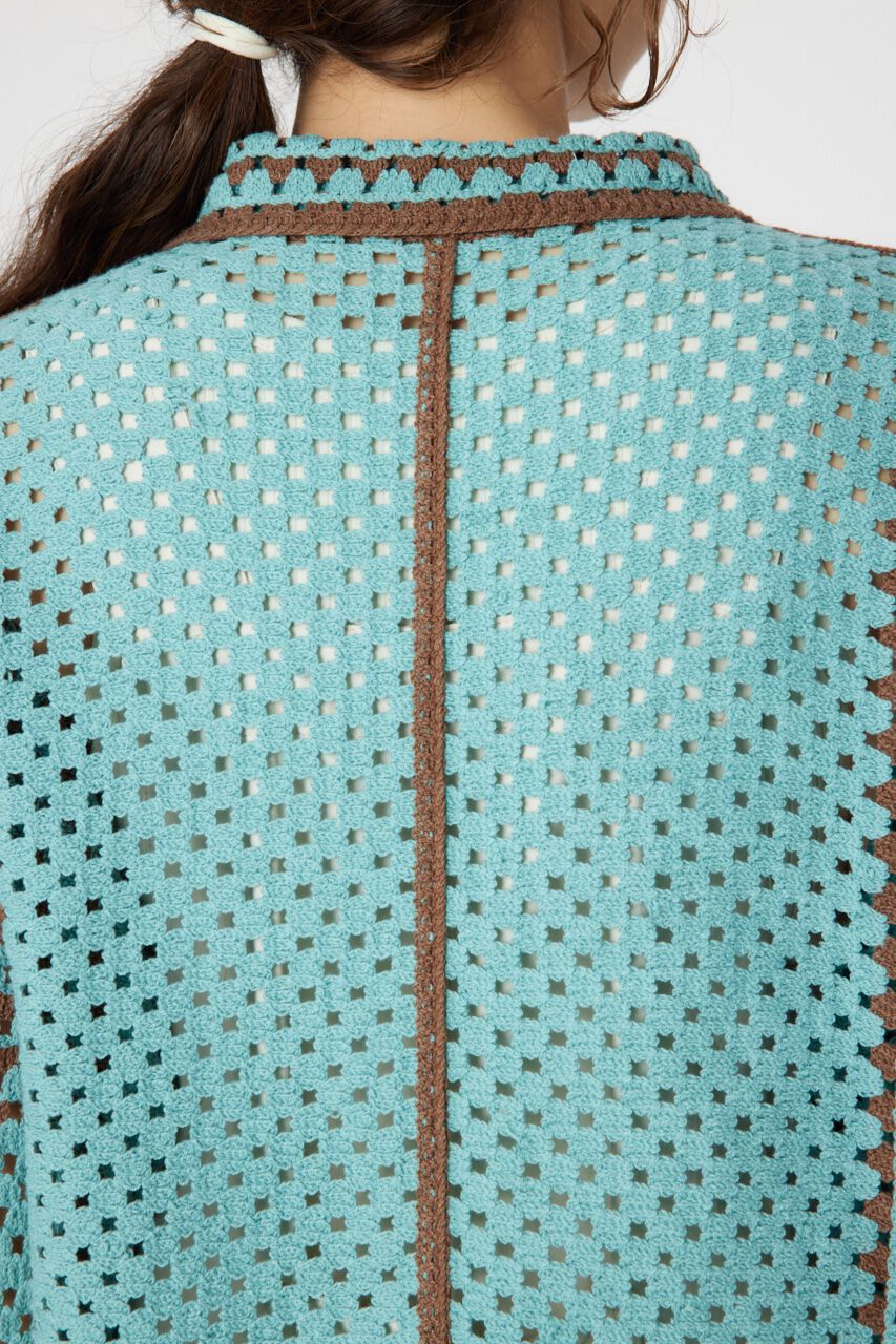 RODEO CROWNS「クロシェニットシャツ」|シャツ・ブラウス|