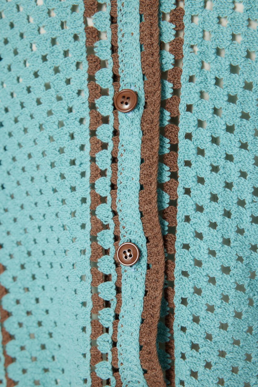 RODEO CROWNS「クロシェニットシャツ」|シャツ・ブラウス|