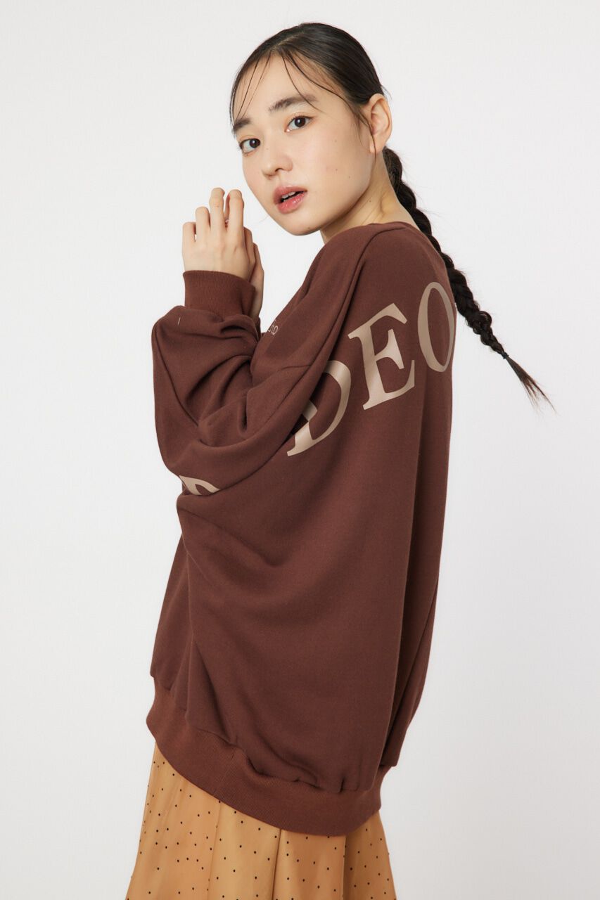 RODEO CROWNS「ドルマンバックロゴスウェット」|パーカー|