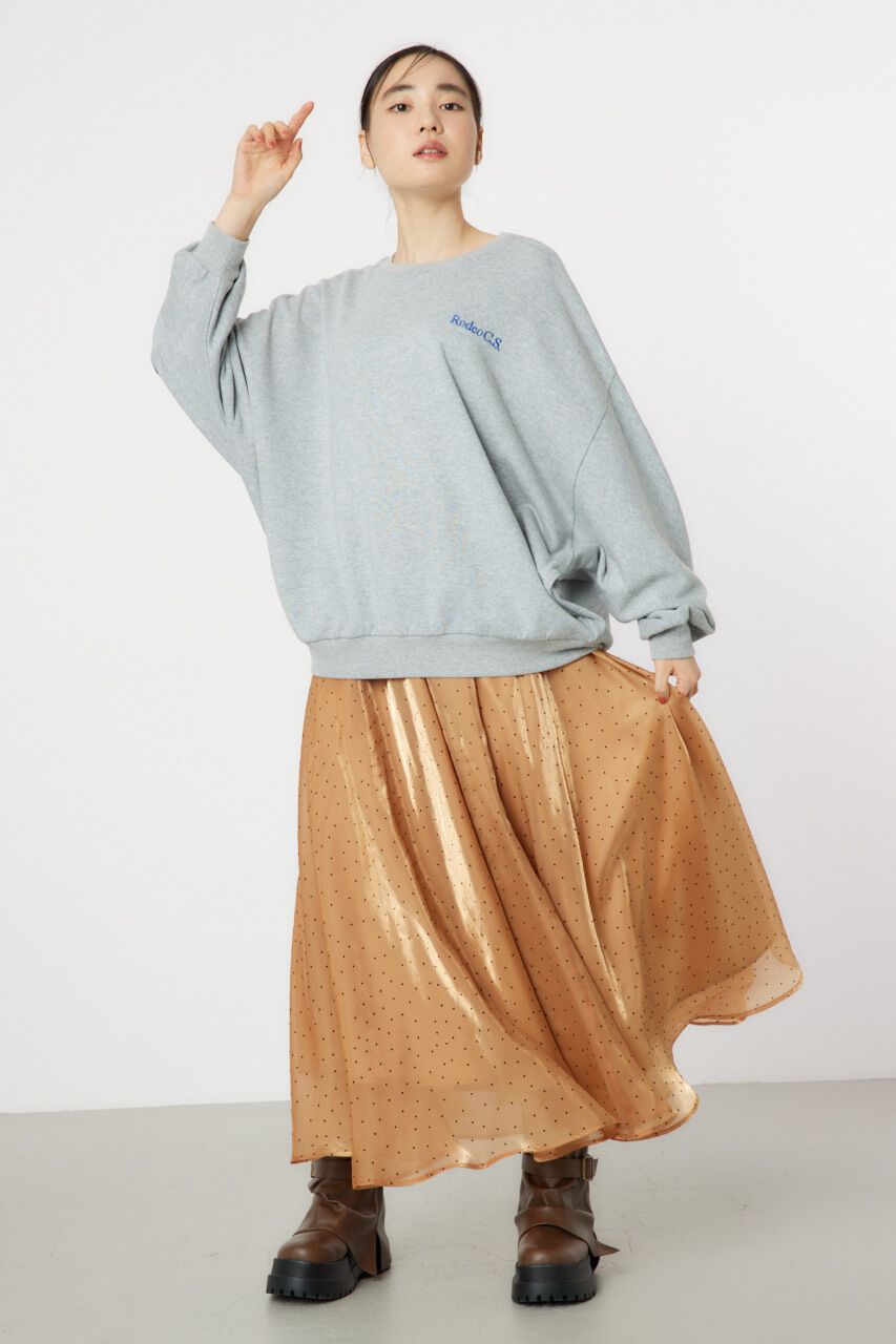 RODEO CROWNS「ドルマンバックロゴスウェット」|パーカー|