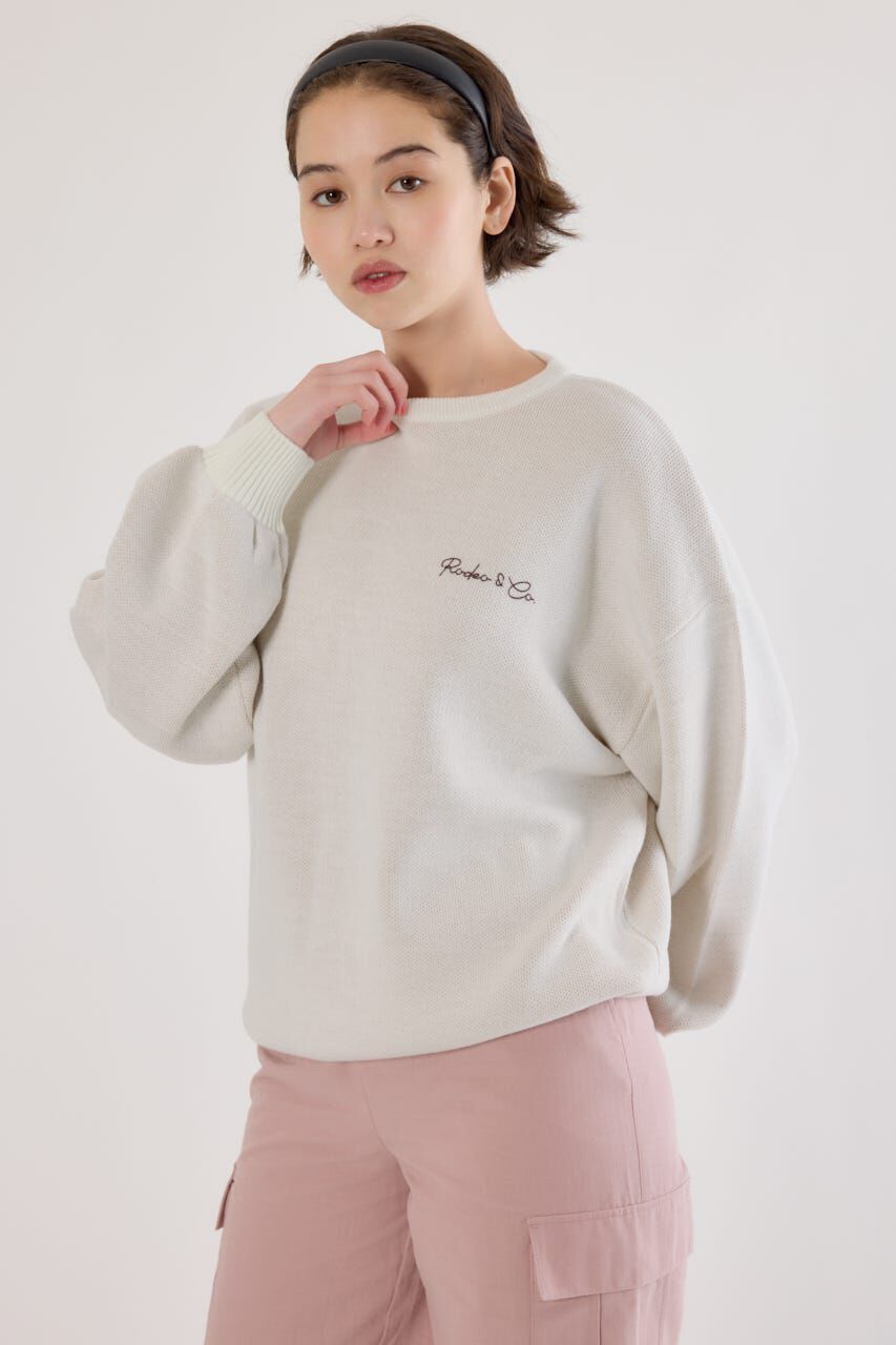 RODEO CROWNS「ロープロゴニットトップス」|ニット・セーター|