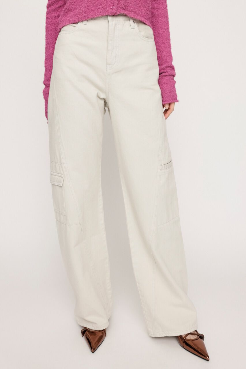 SLY「JW SLANT SEAM MID STRAIGHT-E」|デニム|IVOY3