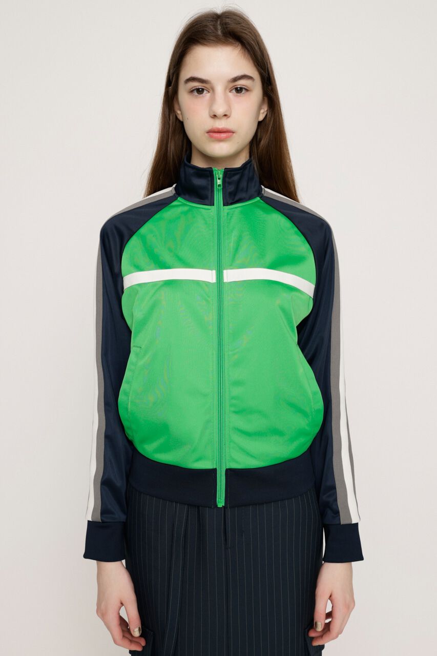 SLY「SHOULDER LINE TRACK ジャケット」|ブルゾン・スタジャン|