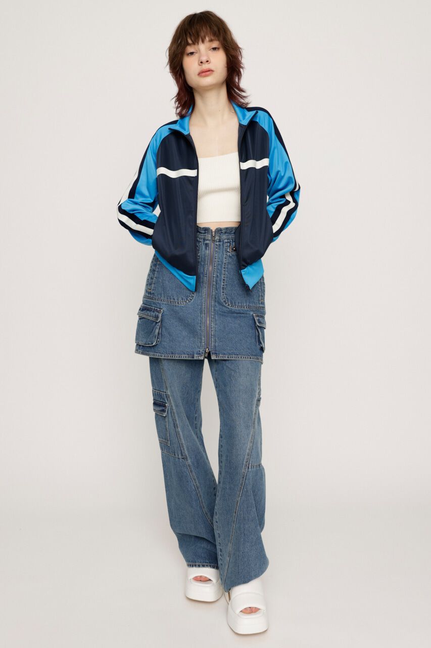 SLY「SHOULDER LINE TRACK ジャケット」|ブルゾン・スタジャン|