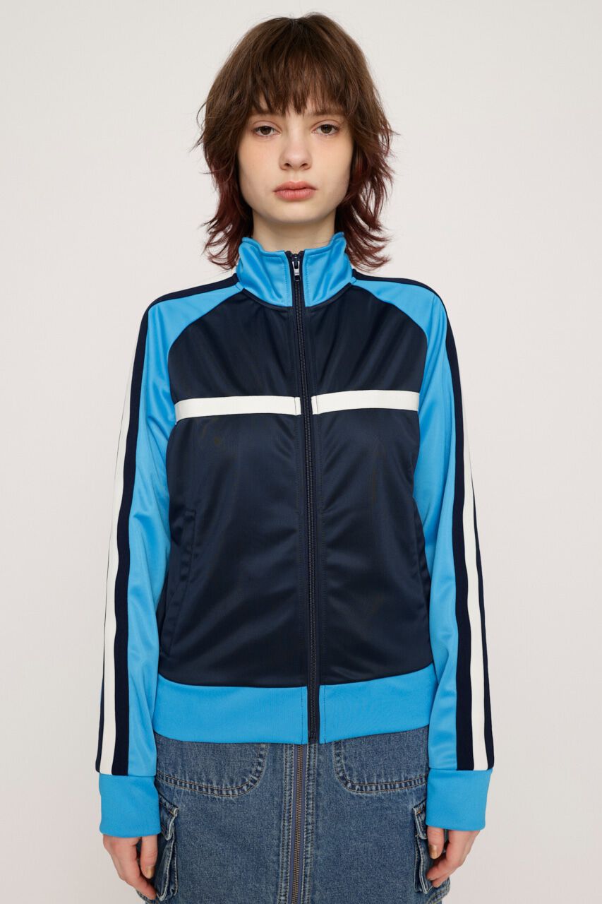 SLY「SHOULDER LINE TRACK ジャケット」|ブルゾン・スタジャン|