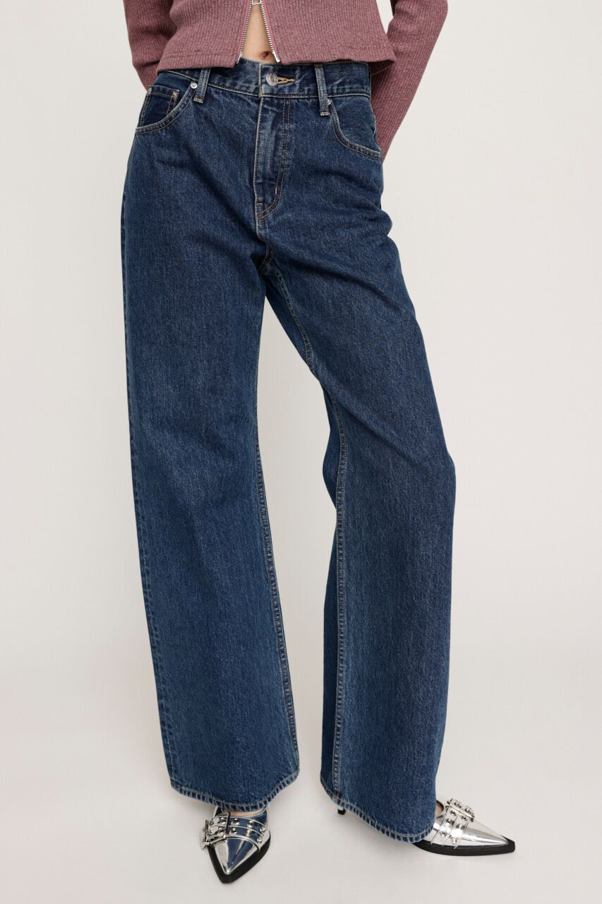 SLY「EB-STRAIGHT PT-C」|デニム|BLU