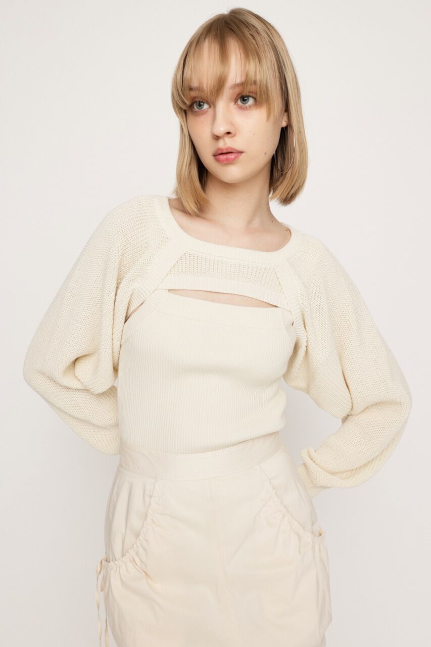 SLY「2P BOLERO HG トップス」|ニット・セーター|