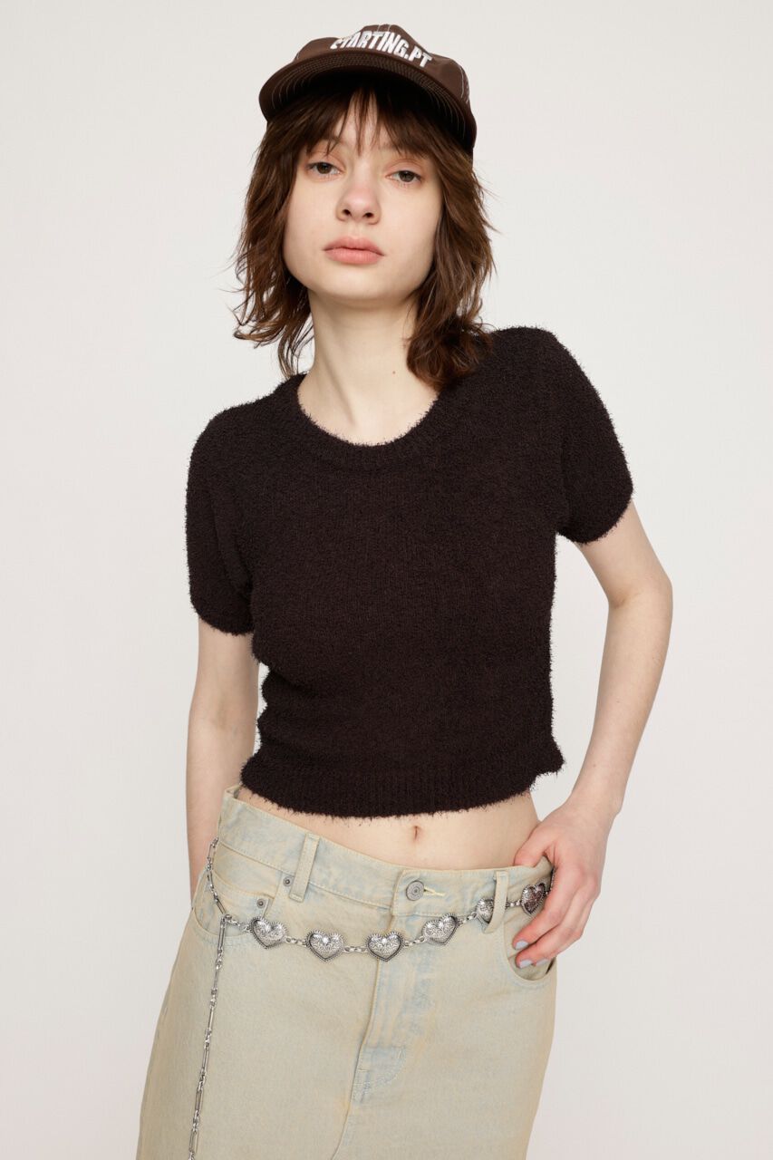 SLY「FRIZZY TINY Tシャツ」|ニット・セーター|