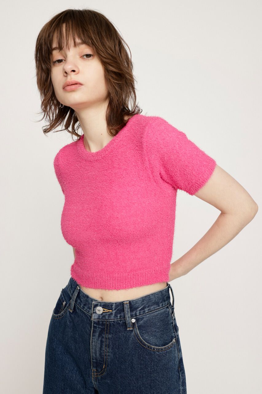 SLY「FRIZZY TINY Tシャツ」|ニット・セーター|