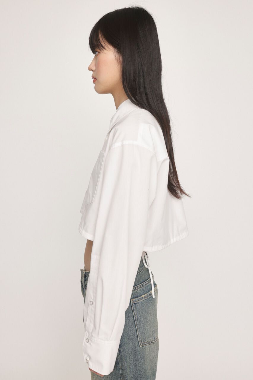 SLY「RIBBON CROP シャツ」|シャツ・ブラウス|