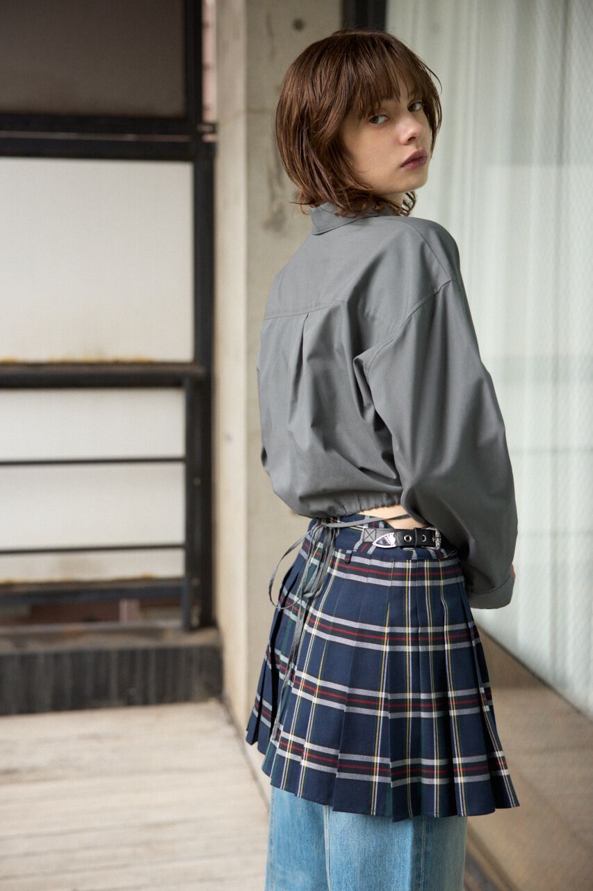 SLY「RIBBON CROP シャツ」|シャツ・ブラウス|