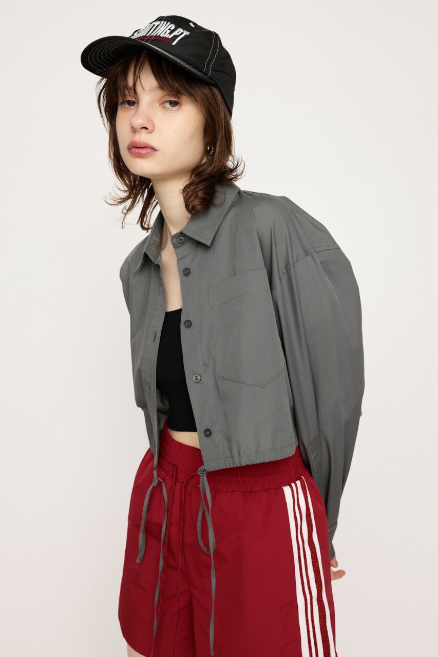 SLY「RIBBON CROP シャツ」|シャツ・ブラウス|