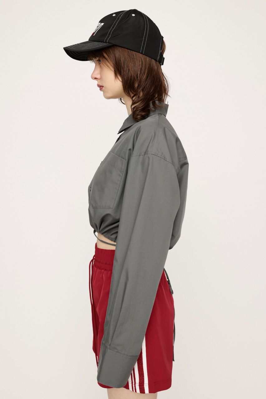 SLY「RIBBON CROP シャツ」|シャツ・ブラウス|