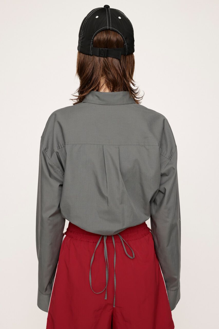 SLY「RIBBON CROP シャツ」|シャツ・ブラウス|