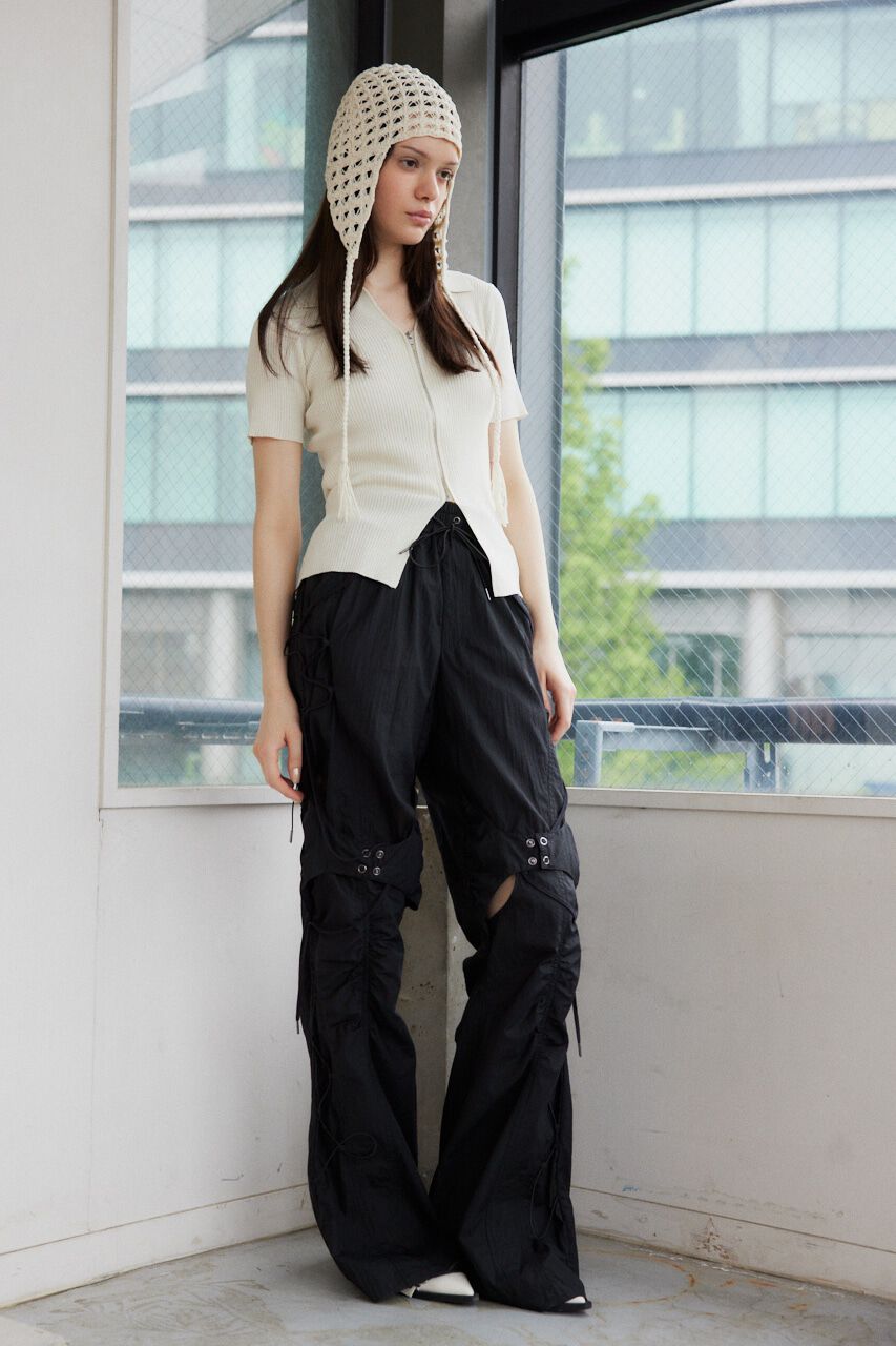 SLY「LACE UP ATHLEISURE FLARE パンツ」|その他|