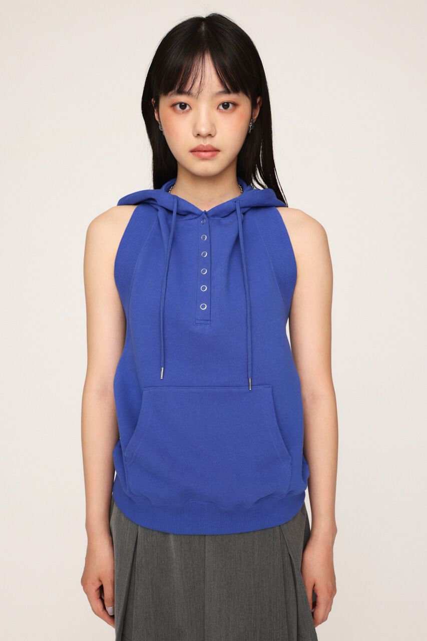 SLY「BACK OPEN HOODIE」|パーカー|