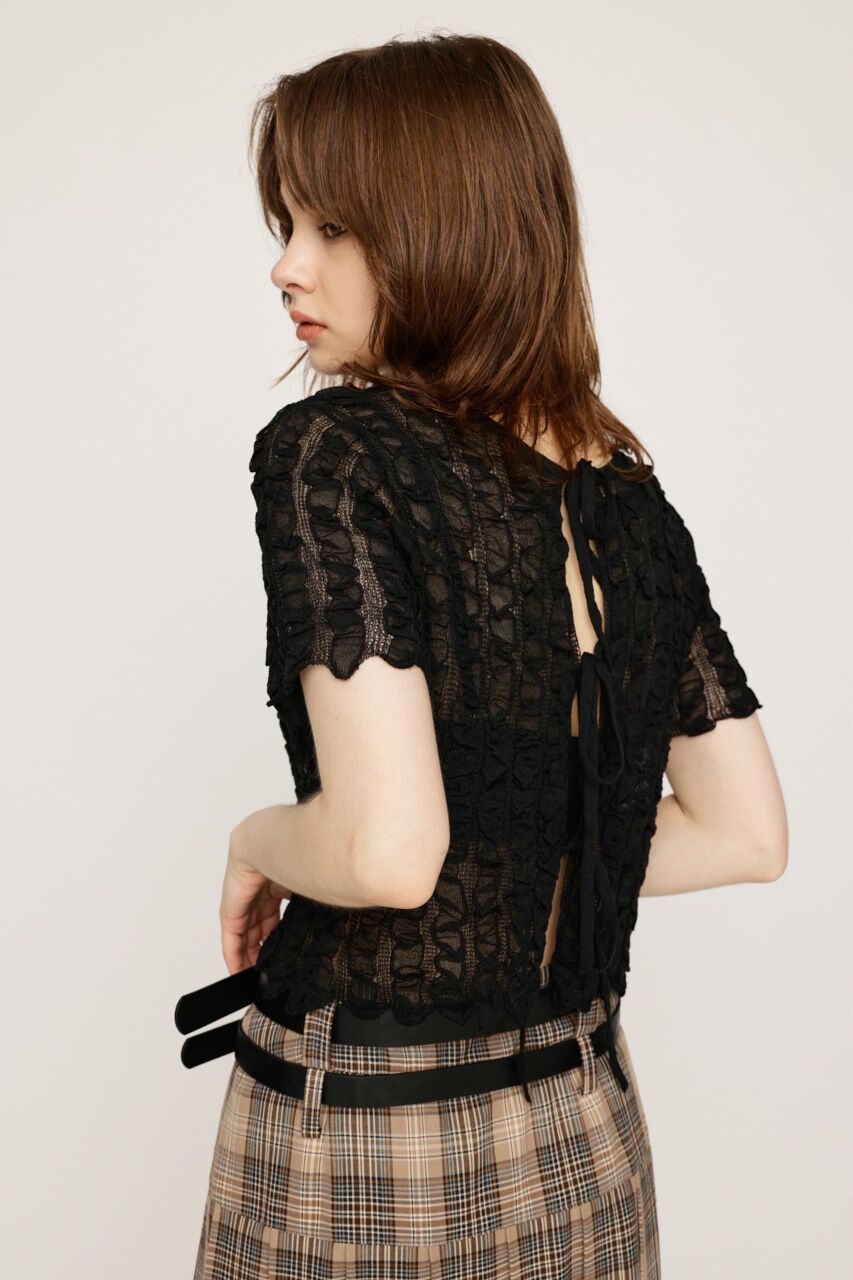 SLY「SHEER 2WAY トップス」|ニット・セーター|