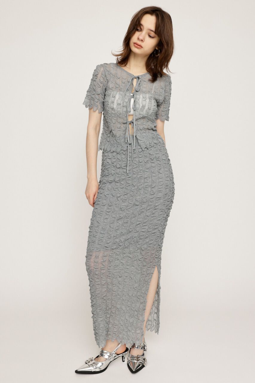 SLY「SHEER スカート」|スカート|GRY