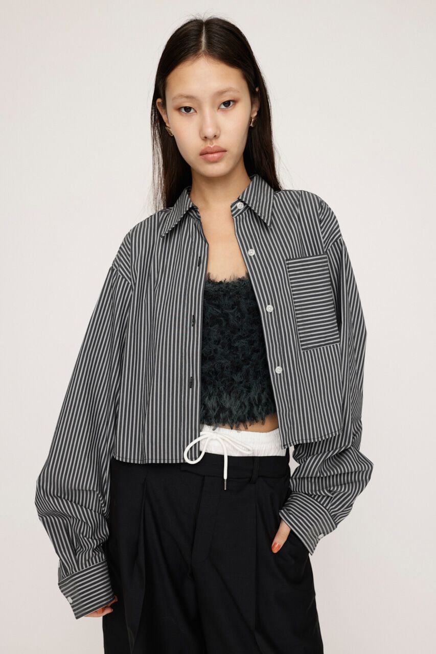 SLY「LAYERED STRIPE 2P シャツ」|シャツ・ブラウス|