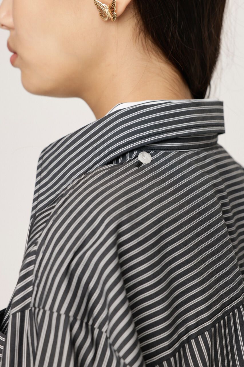 SLY「LAYERED STRIPE 2P シャツ」|シャツ・ブラウス|