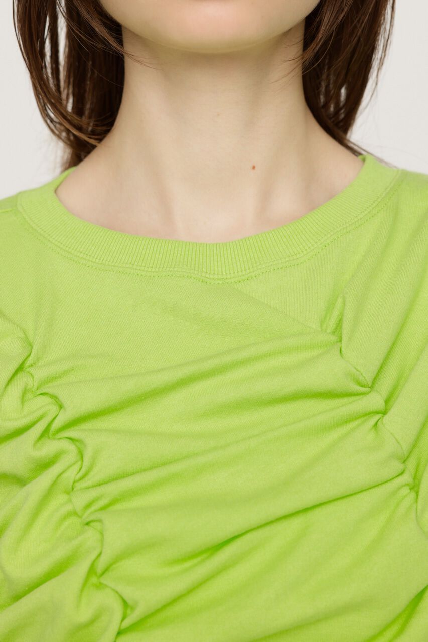 SLY「SHIRRING OVER SW トップス」|Tシャツ・カットソー|