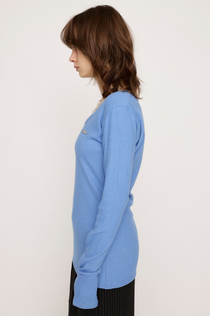 SLY「METAL PLATE BASIC トップス」|Tシャツ・カットソー|