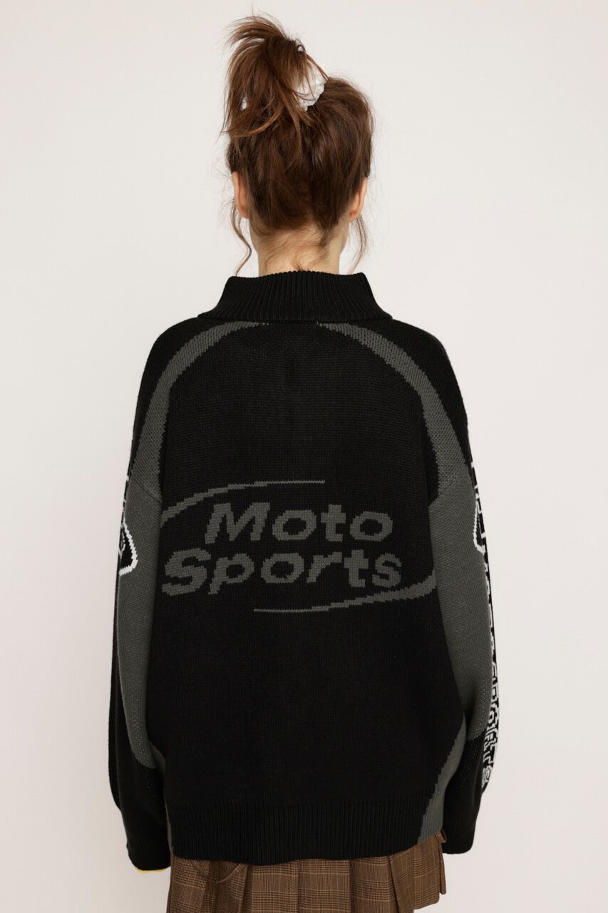 SLY「LOGO JQ ZIP UP カーディガン」|カーディガン|