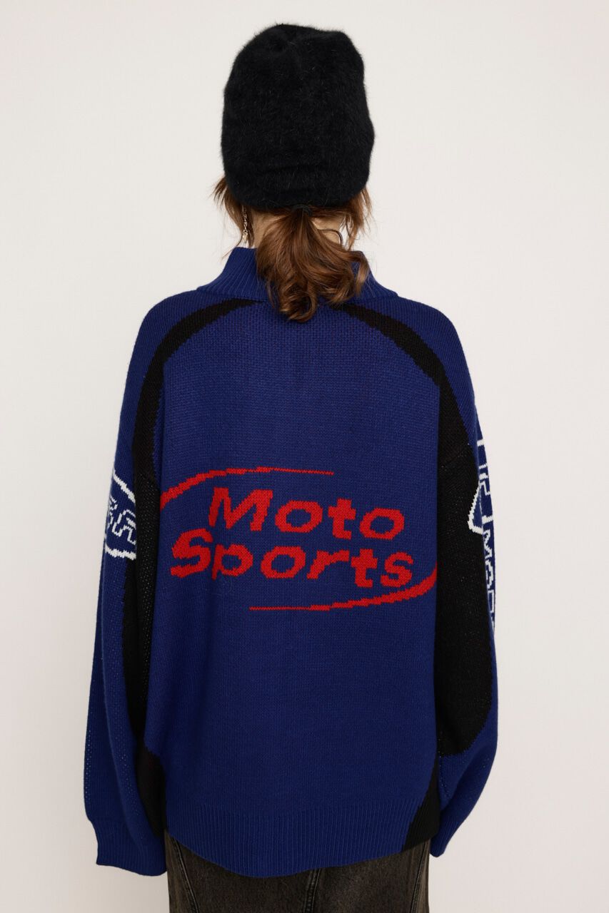 SLY「LOGO JQ ZIP UP カーディガン」|カーディガン|