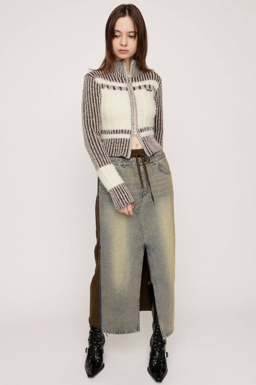 SLY「L／W DOCKING SW ロングスカート」|スカート|