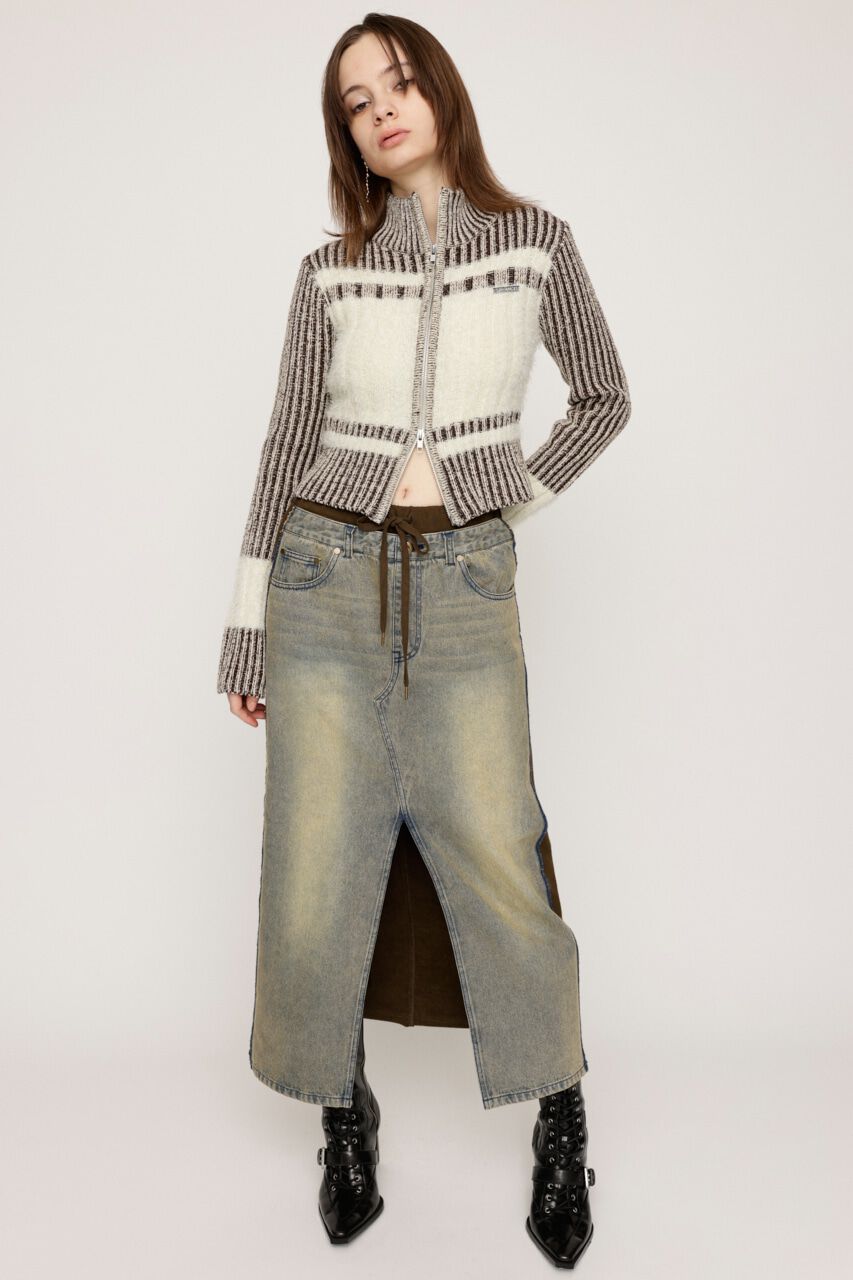 SLY「L／W DOCKING SW ロングスカート」|スカート|