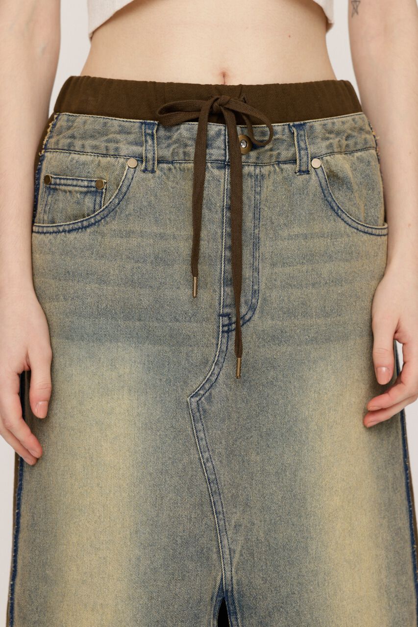 SLY「L／W DOCKING SW ロングスカート」|スカート|