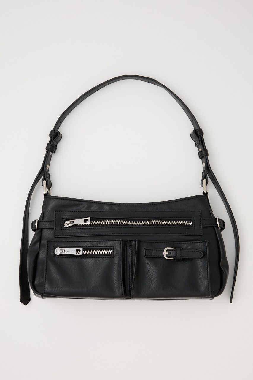 SLY「ZIP POCKET SHOULDER バッグ」|その他|BLK