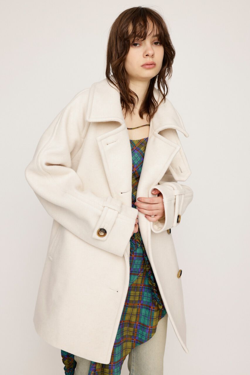 SLY「STAND NECK BELTED S／コート」|その他|