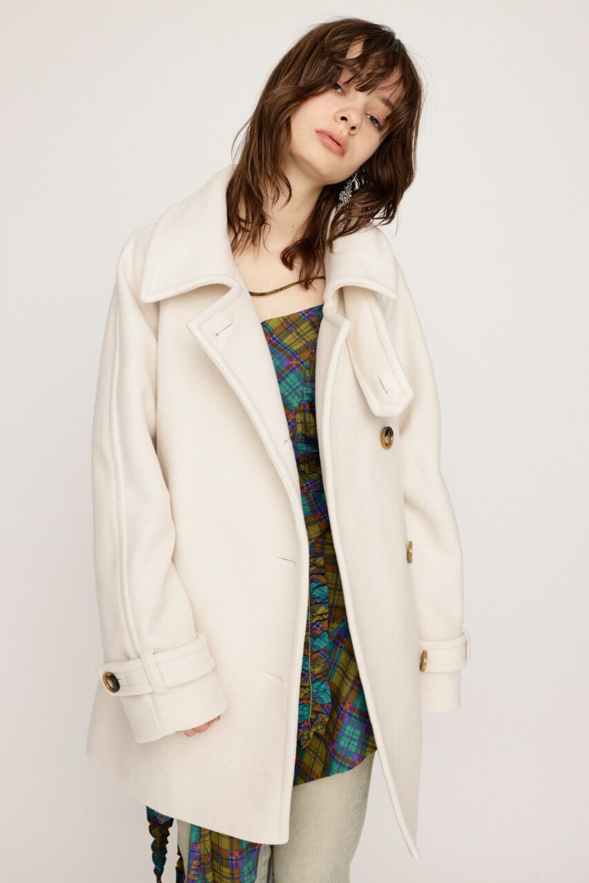 SLY「STAND NECK BELTED S／コート」|その他|