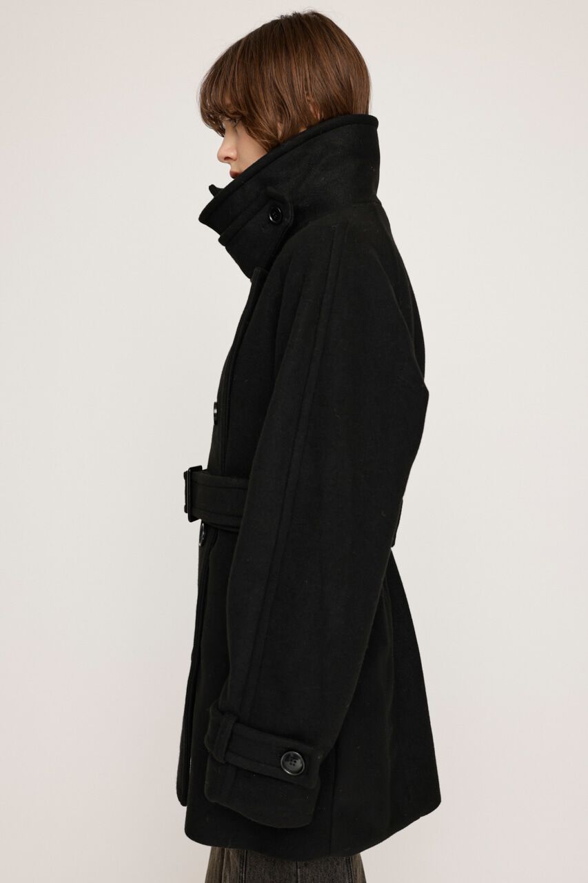 SLY「STAND NECK BELTED S／コート」|その他|