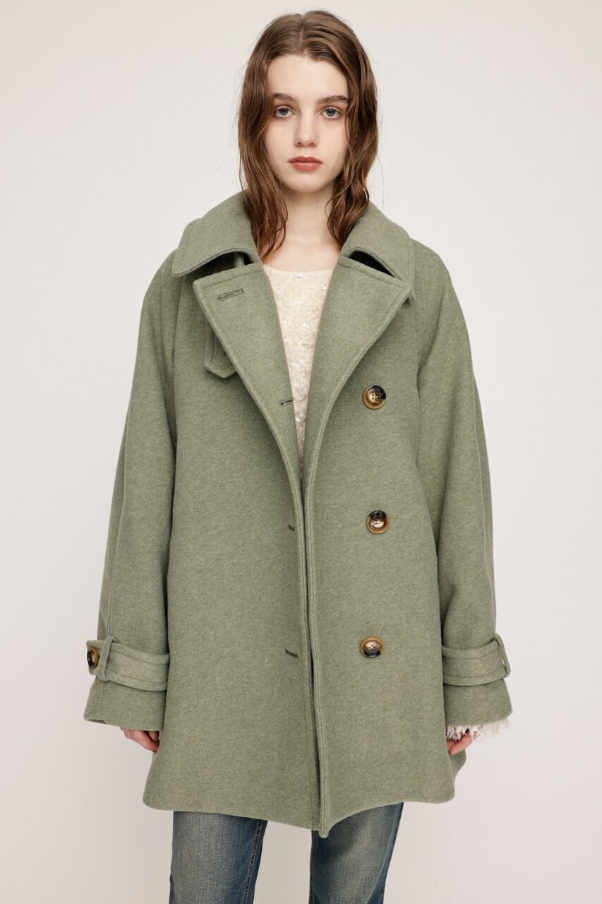 SLY「STAND NECK BELTED S／コート」|その他|