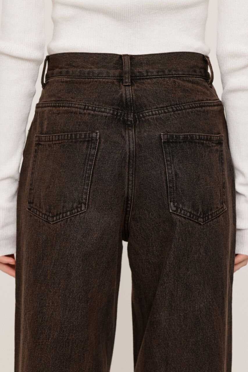 SLY「CUT OFF STRAIGHT パンツ」|デニム|