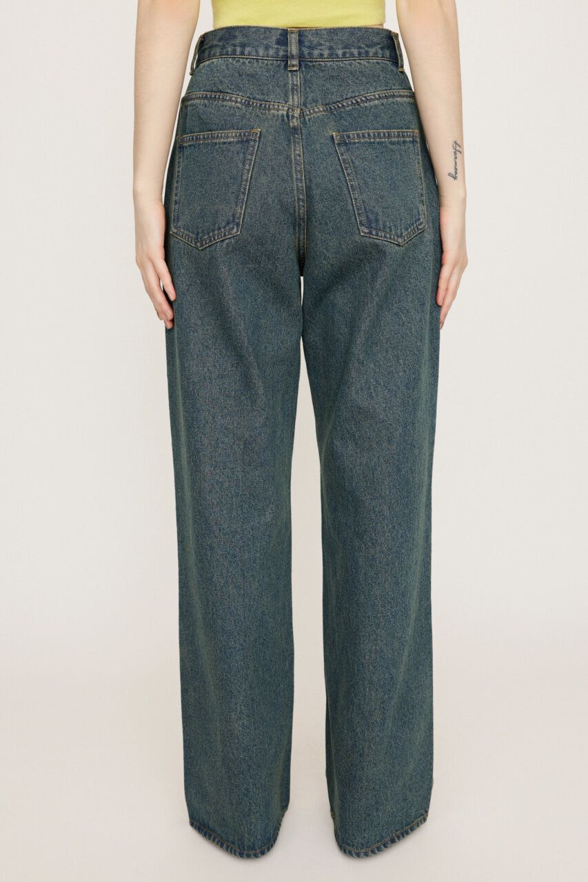 SLY「CUT OFF STRAIGHT パンツ」|デニム|