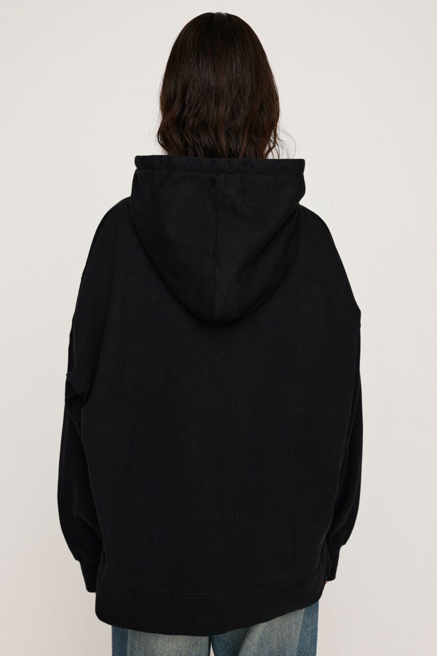 SLY「EYELET SW HOODIE」|パーカー|