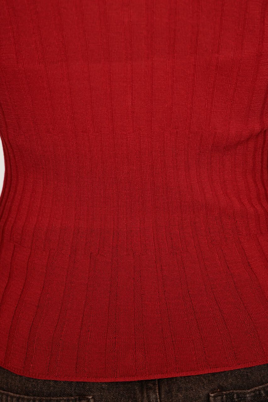 SLY「TIE DESIGN HG トップス」|ニット・セーター|