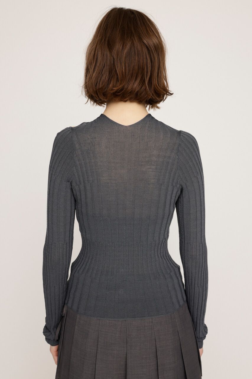 SLY「TIE DESIGN HG トップス」|ニット・セーター|