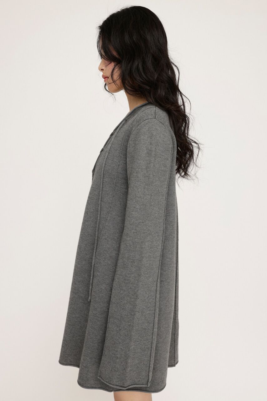 SLY「V／N LACE UP KNIT ワンピース」|ワンピース|