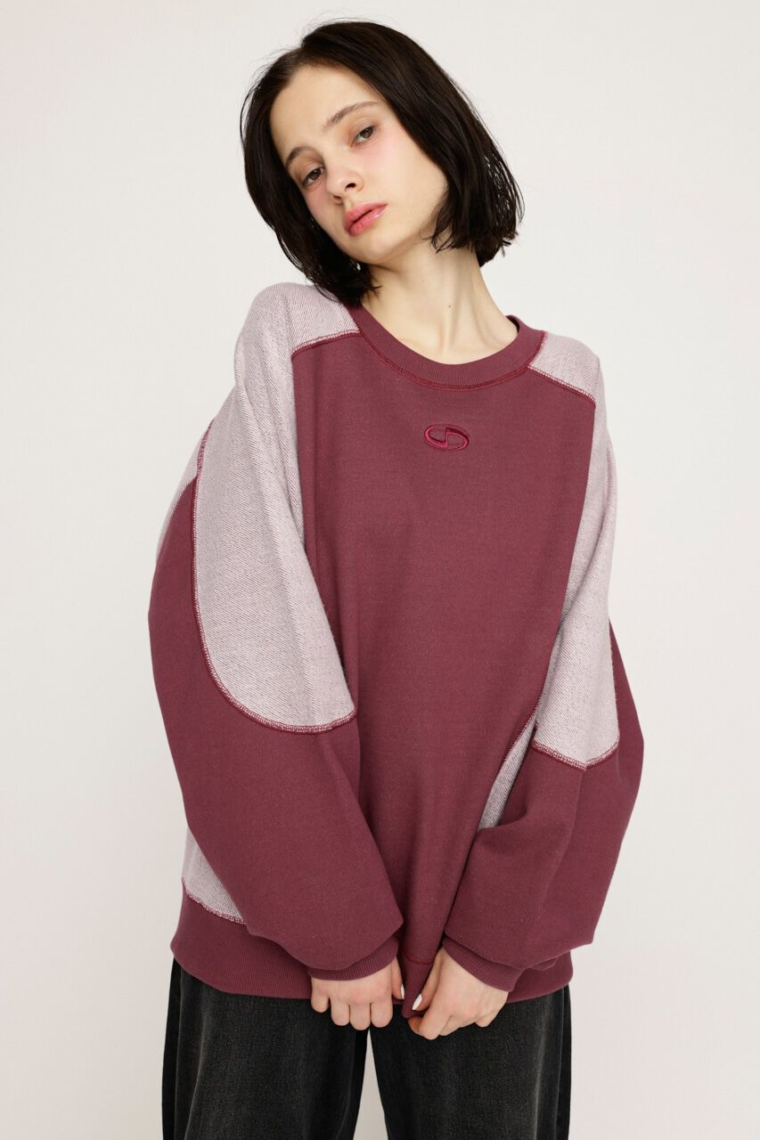 SLY「REVERSE SEAM SW トップス」|Tシャツ・カットソー|