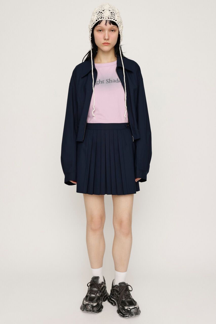 SLY「FRONT ZIP CROP ブルゾン」|ブルゾン・スタジャン|