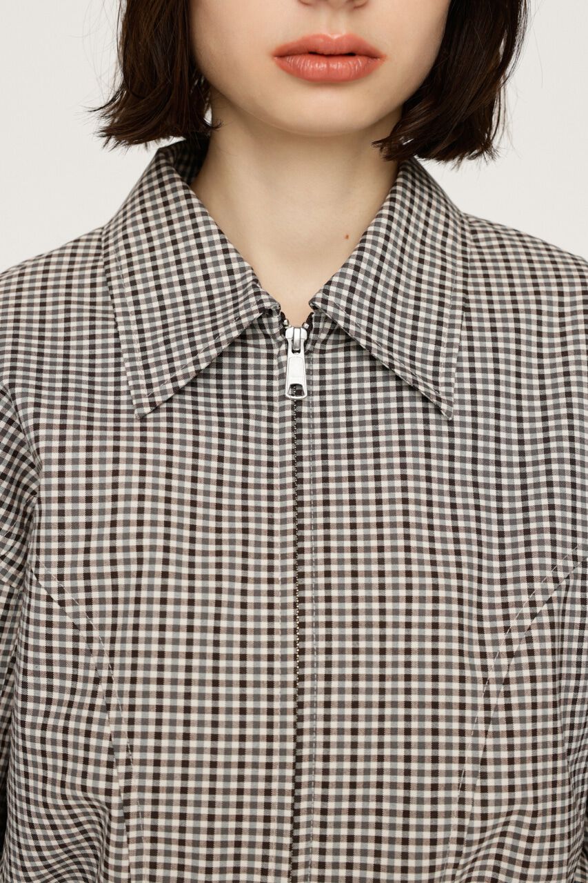 SLY「FRONT ZIP CROP ブルゾン」|ブルゾン・スタジャン|