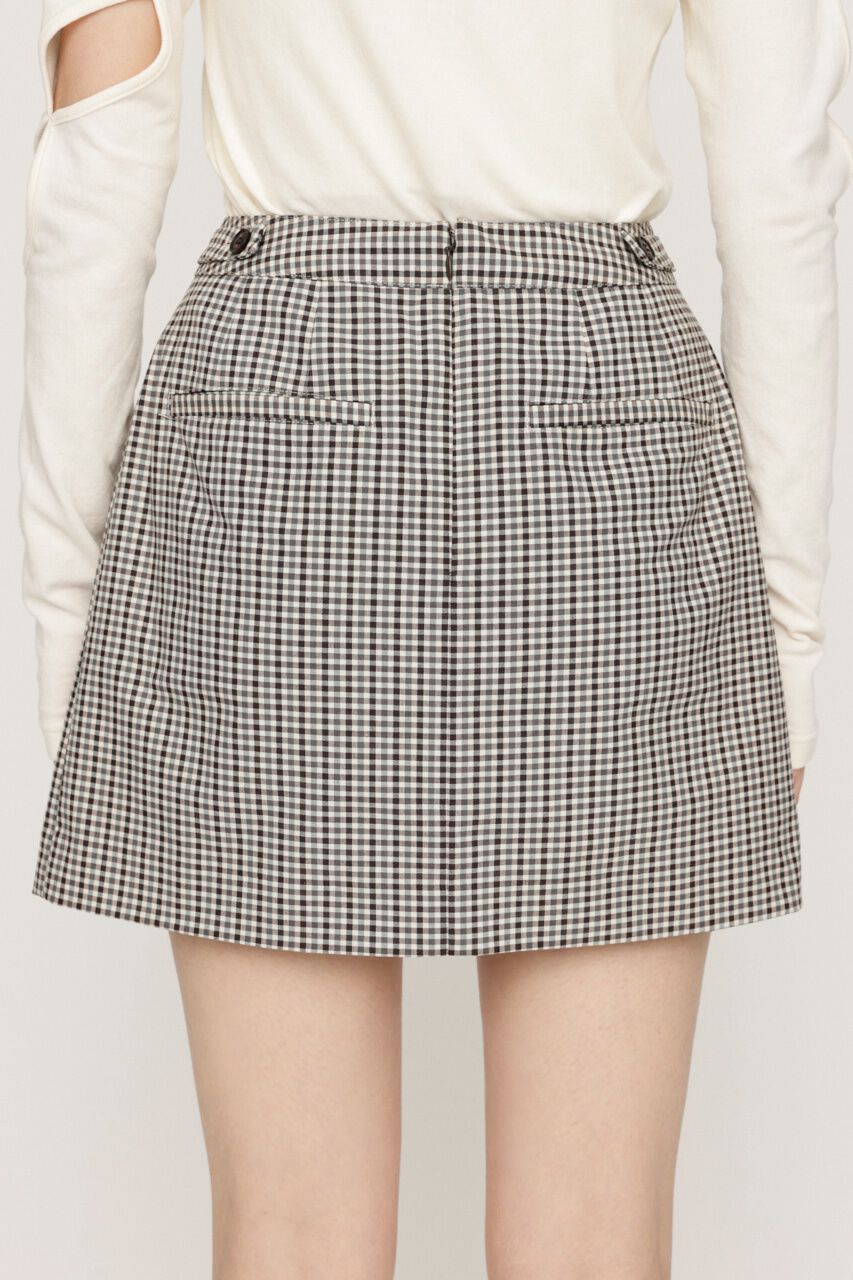 SLY「FRONT PLEATS ショートスカート」|スカート|