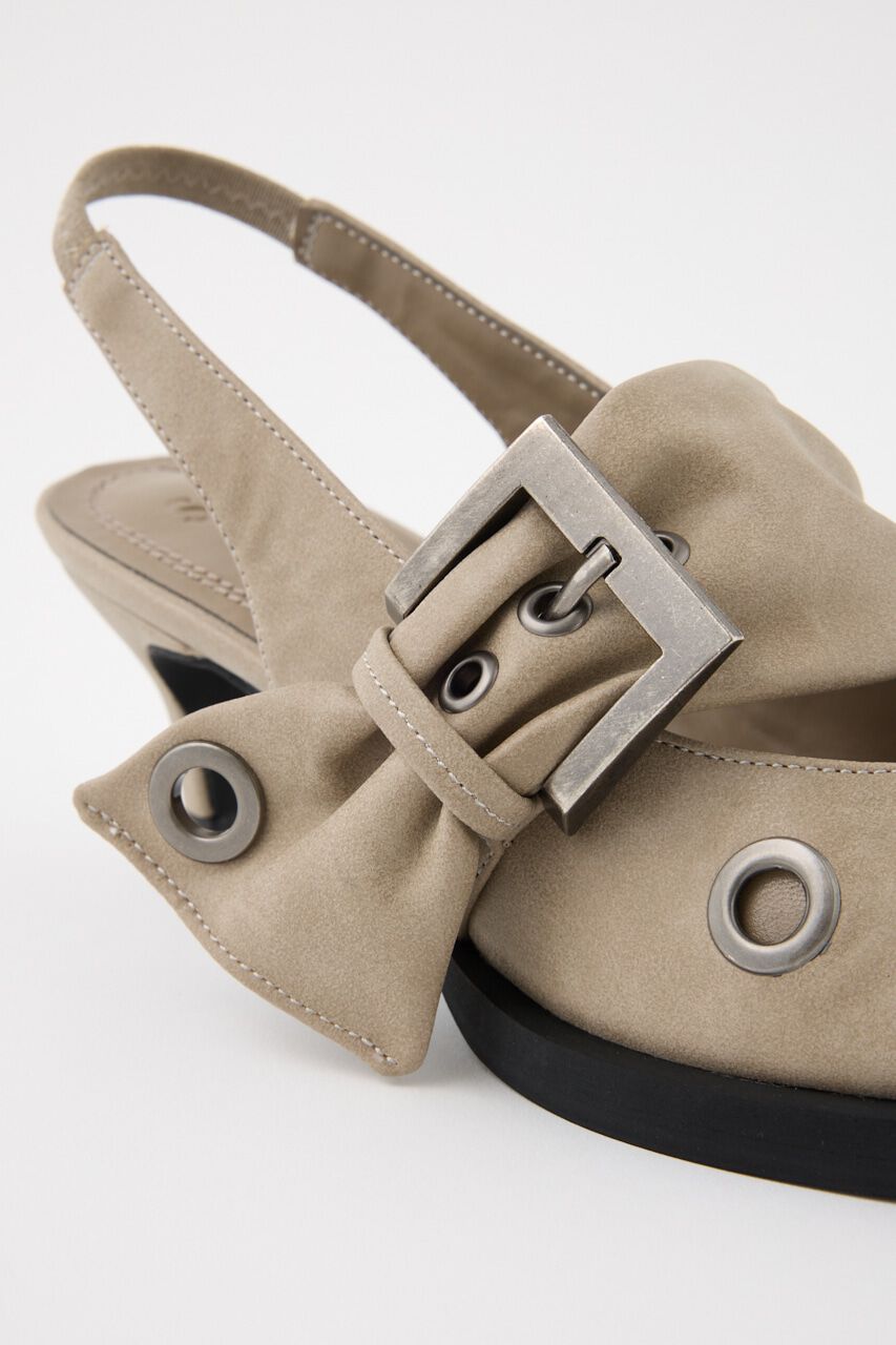 SLY「EYELET SLING パンプス」|パンプス|